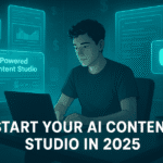 AI-powered content studio